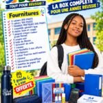 PACK FOURNITURES SCOLAIRES 4ème-3ème collège + BOUTEILLE à EAU OFFERTE