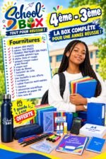 PACK FOURNITURES SCOLAIRES 4ème-3ème collège + BOUTEILLE à EAU OFFERTE