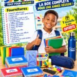 PACK FOURNITURES SCOLAIRES CM1-CM2 primaire + BOUTEILLE à EAU OFFERTE