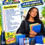 School Box Terminale L (pack de fournitures scolaires) – Bouteille à eau offerte