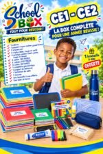 PACK FOURNITURES SCOLAIRES CE1-CE2 primaire + BOUTEILLE à EAU OFFERTE